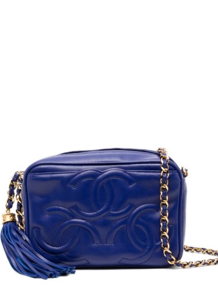 HOT SALE Women CC Shoulder Crossbody Mini Bag Triple CHANEL Tassel 0502